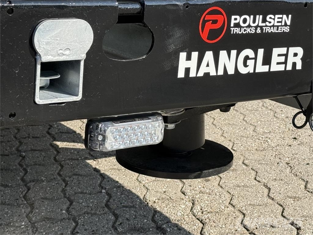 Hangler 13,4 mtr Agro Line maskintrailer med hjulbrønde نصف مقطورات مركبات النقل