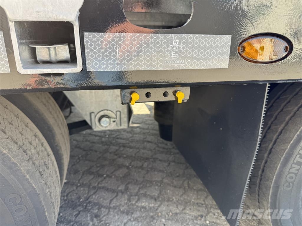 Hangler 13,4 mtr Agro Line maskintrailer med hjulbrønde نصف مقطورات مركبات النقل