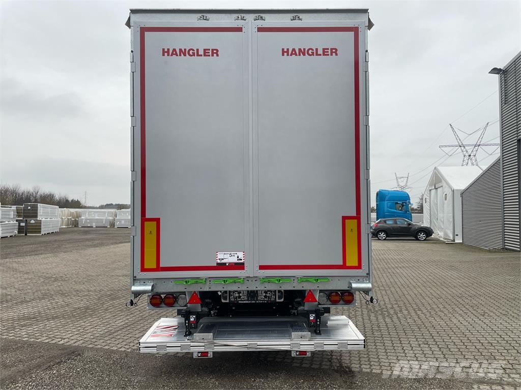 Hangler 3-aks Hævetag + Foldeslæde lift Semirremolques con caja de lona