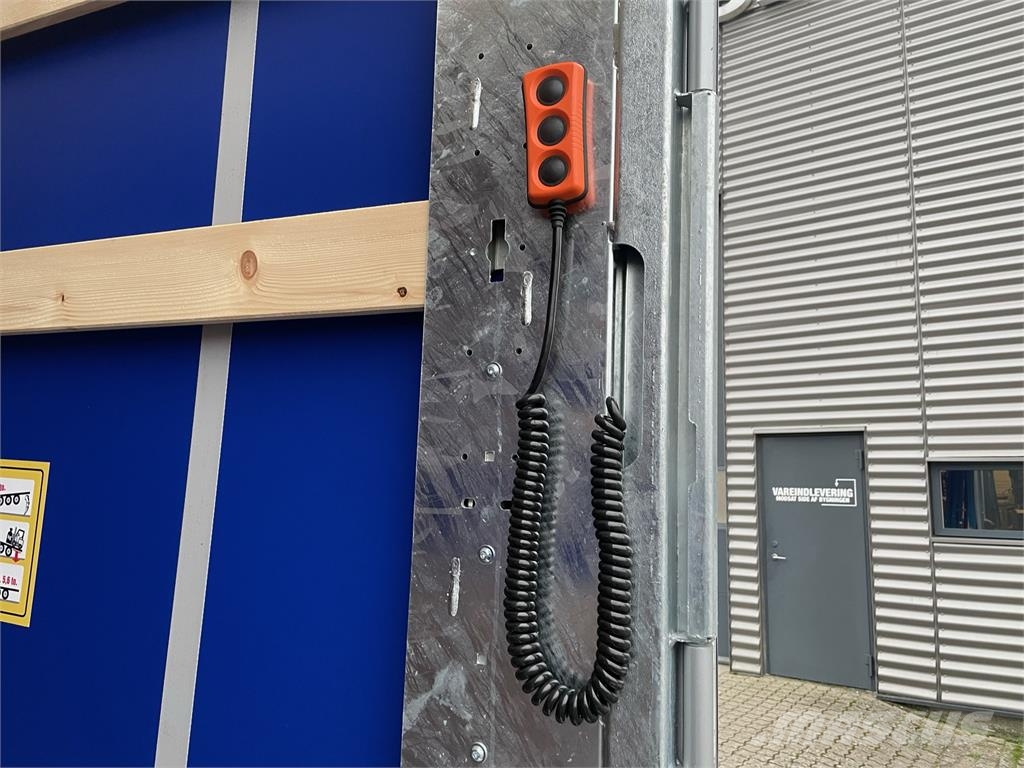 Hangler 3-aks Hævetag + Foldeslæde lift Semirremolques con caja de lona