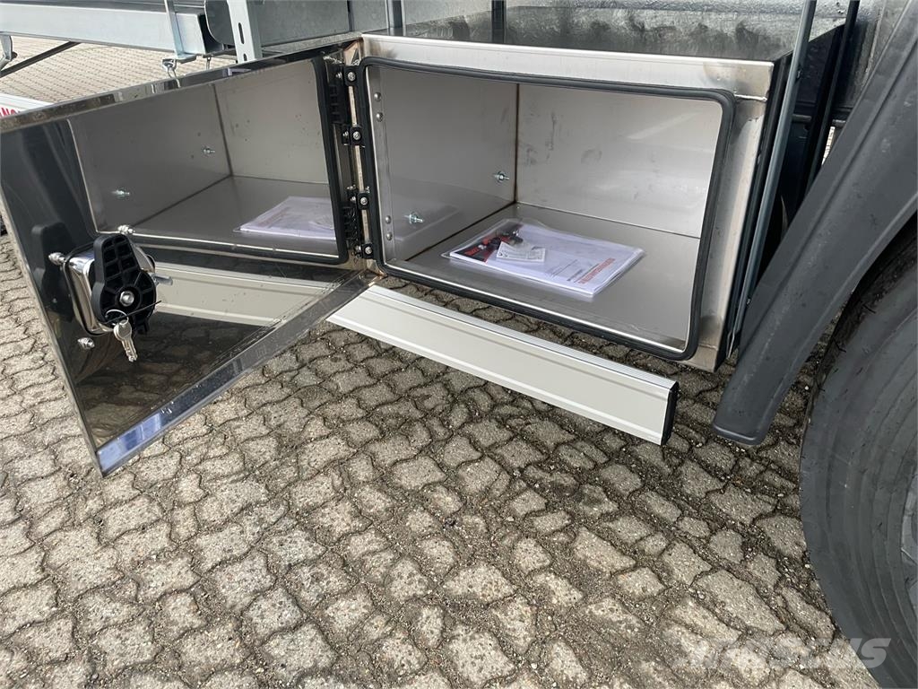 Hangler 3-aks Hævetag + Foldeslæde lift Semirremolques con caja de lona
