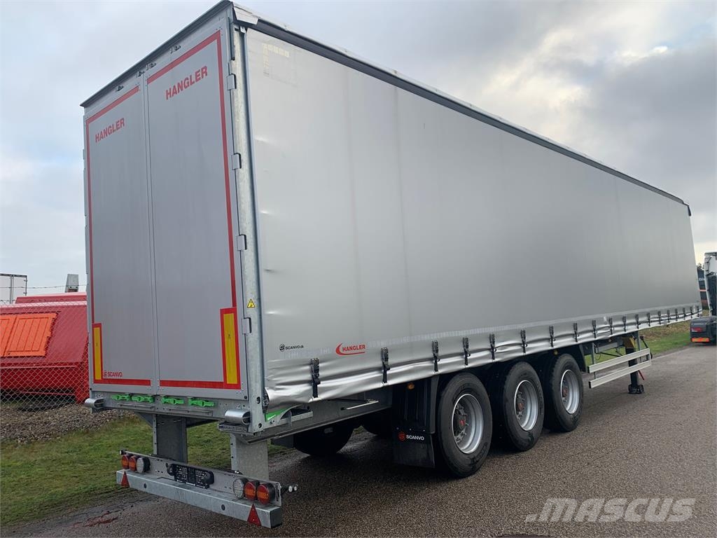 Hangler SDS-H 420 3-aks XL-godkendt + hævetag Semirremolques de caja de lona