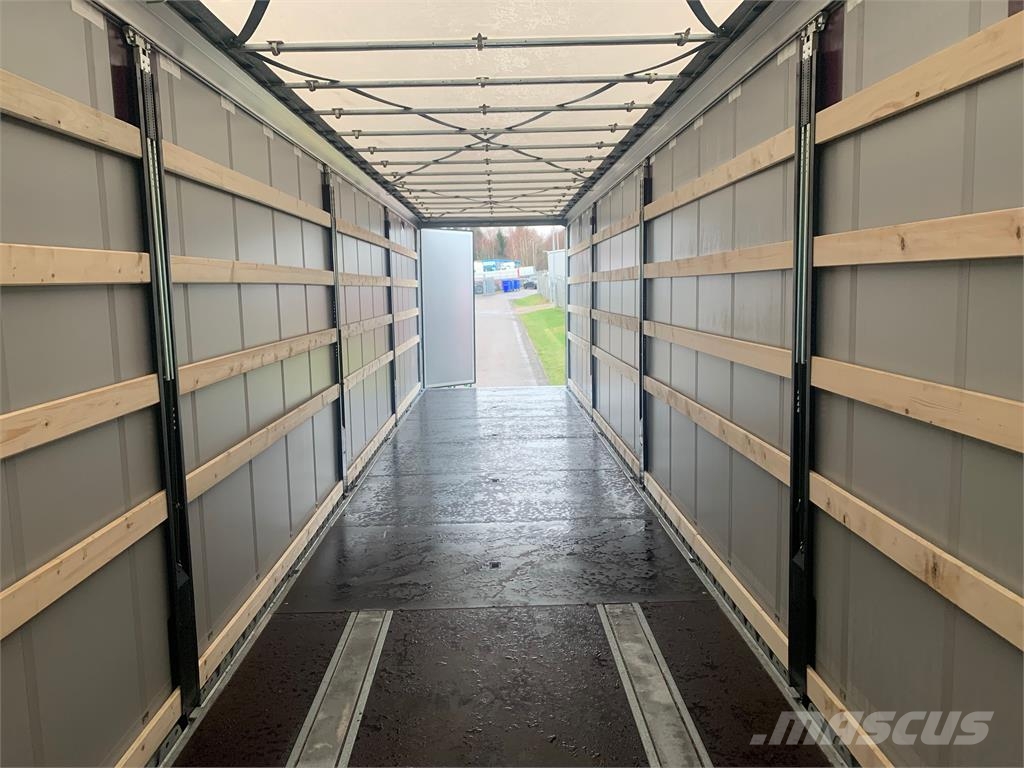 Hangler SDS-H 420 3-aks XL-godkendt + hævetag Semirremolques de caja de lona