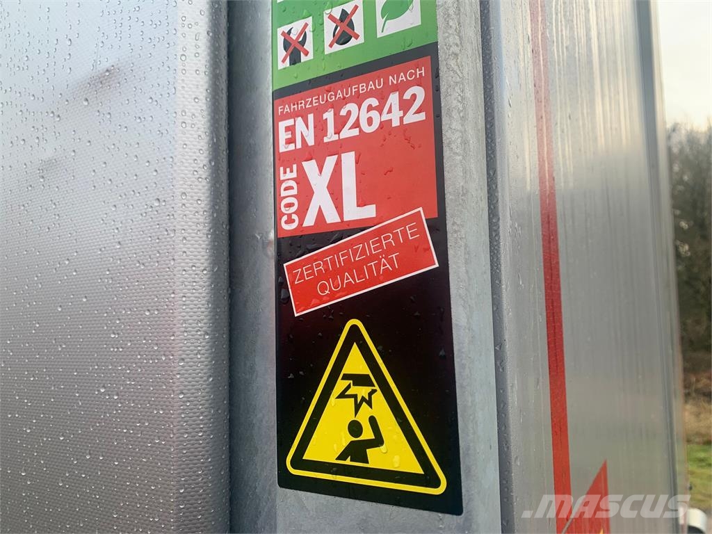 Hangler SDS-H 420 3-aks XL-godkendt + hævetag Semirremolques de caja de lona