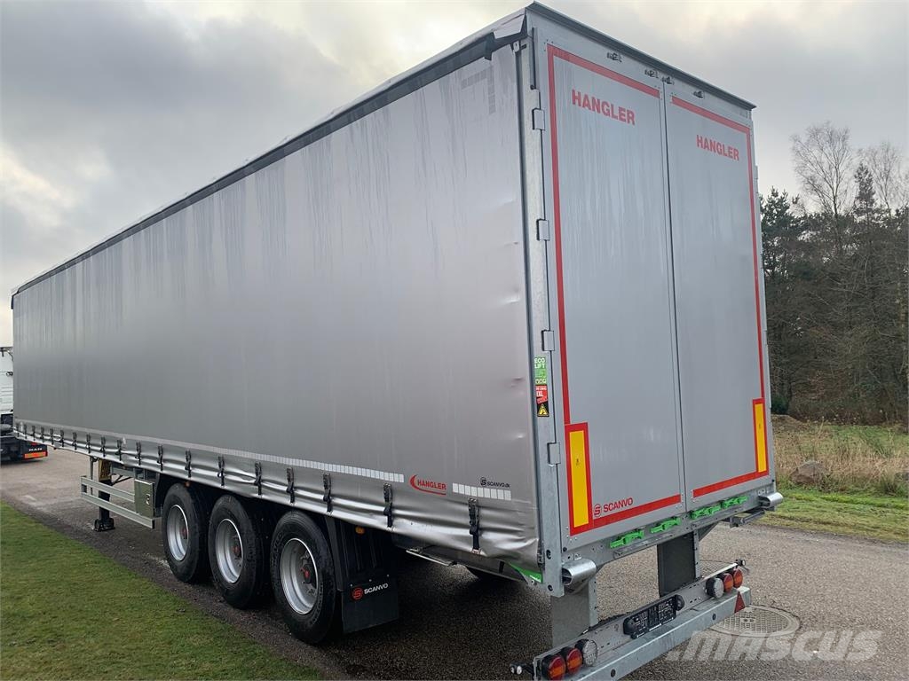 Hangler SDS-H 420 3-aks XL-godkendt + hævetag Semirremolques de caja de lona