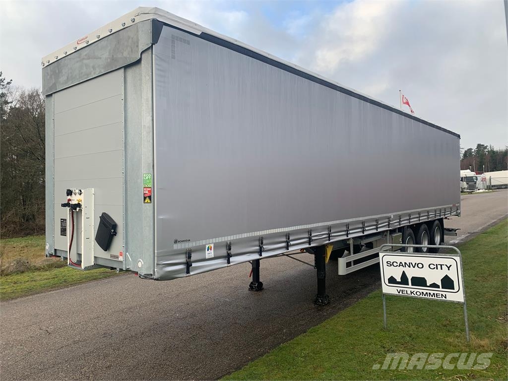 Hangler SDS-H 420 3-aks XL-godkendt + hævetag Semirremolques de caja de lona