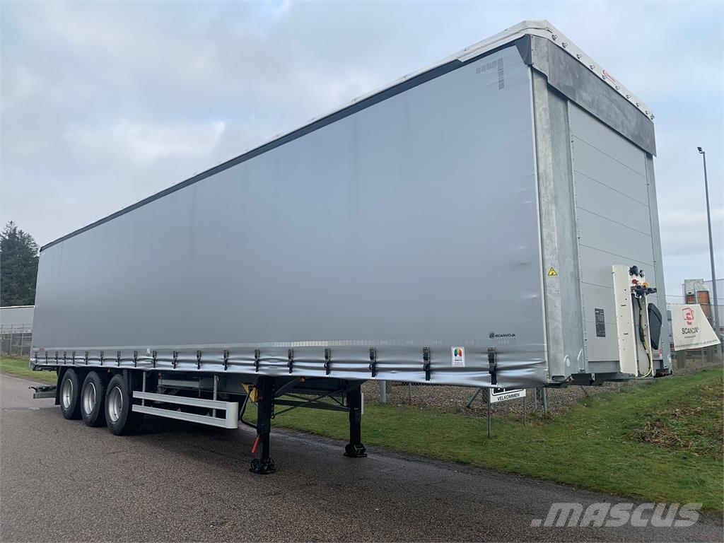 Hangler SDS-H 420 3-aks XL-godkendt + hævetag Semirremolques de caja de lona