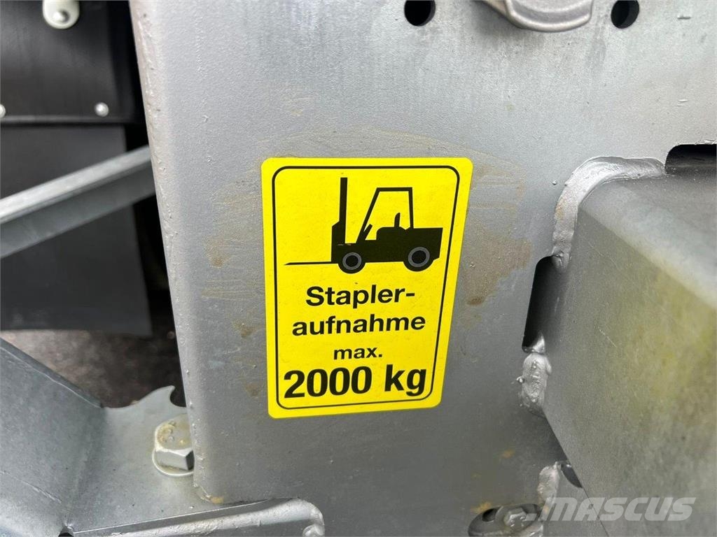 Hangler SDS-H 450 SCANDIC - hævetag - hæve aksel - truck b Tentinės puspriekabės