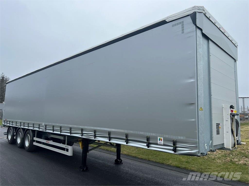 Hangler SDS-H 450 SCANDIC - hævetag - hæve aksel - truck b Tentinės puspriekabės