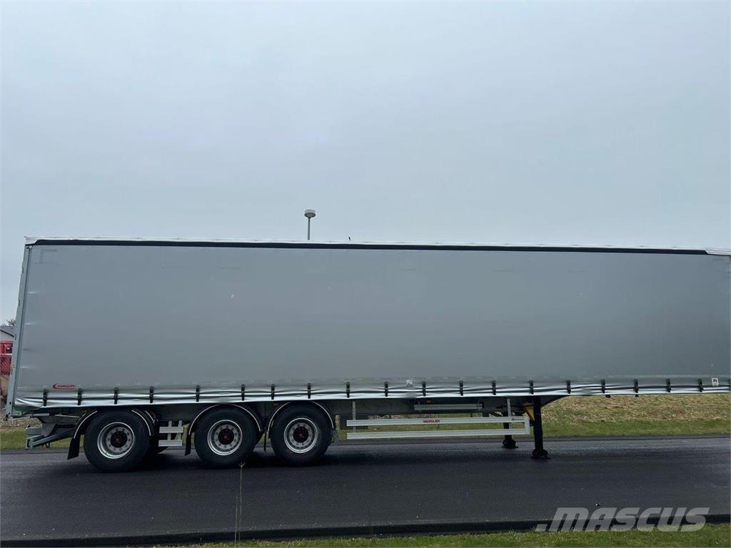 Hangler SDS-H 450 SCANDIC - hævetag - hæve aksel - truck b Tentinės puspriekabės