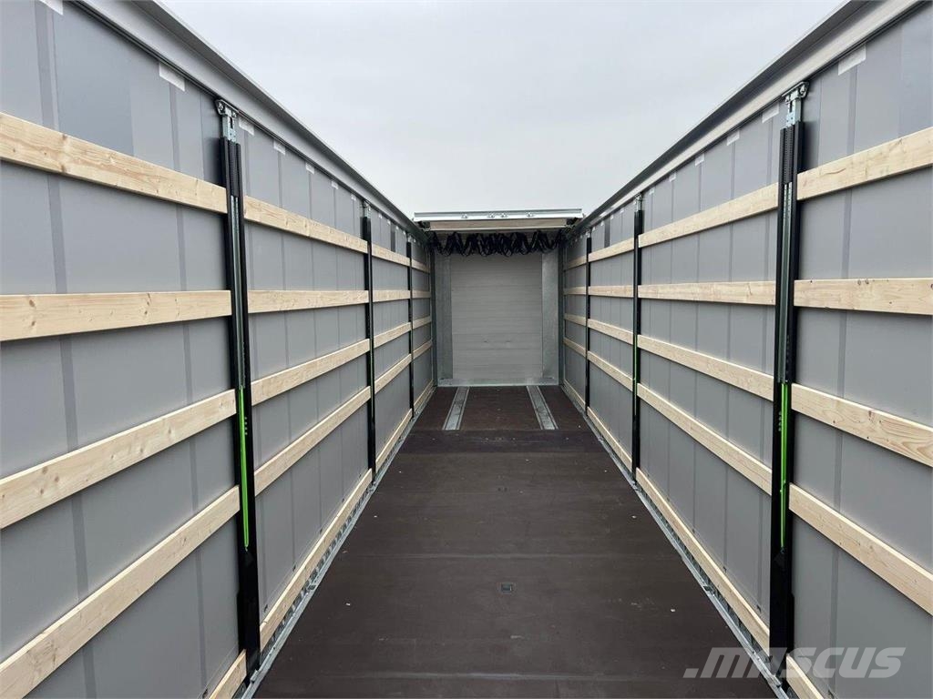 Hangler SDS-H 450 SCANDIC - hævetag - hæve aksel - truck b Tentinės puspriekabės