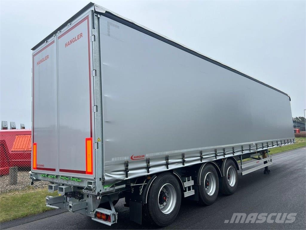 Hangler SDS-H 450 SCANDIC - hævetag - hæve aksel - truck b Tentinės puspriekabės