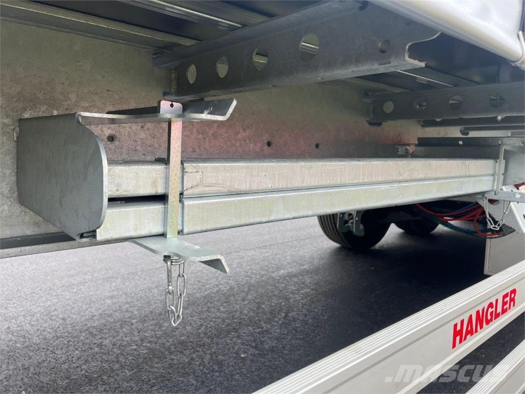 Hangler SDS-H 450 SCANDIC - hævetag - hæve aksel - truck b Tentinės puspriekabės