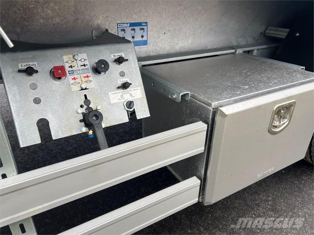 Hangler SDS-H 450 SCANDIC - hævetag - hæve aksel - truck b Tentinės puspriekabės