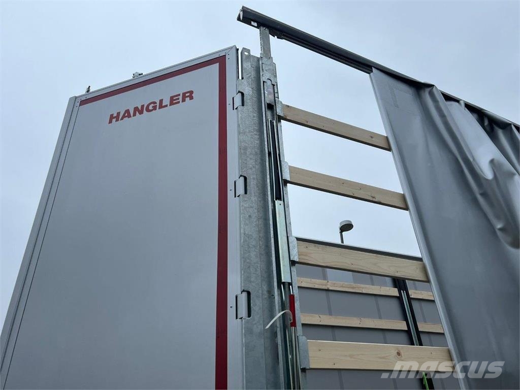 Hangler SDS-H 450 SCANDIC - hævetag - hæve aksel - truck b Tentinės puspriekabės
