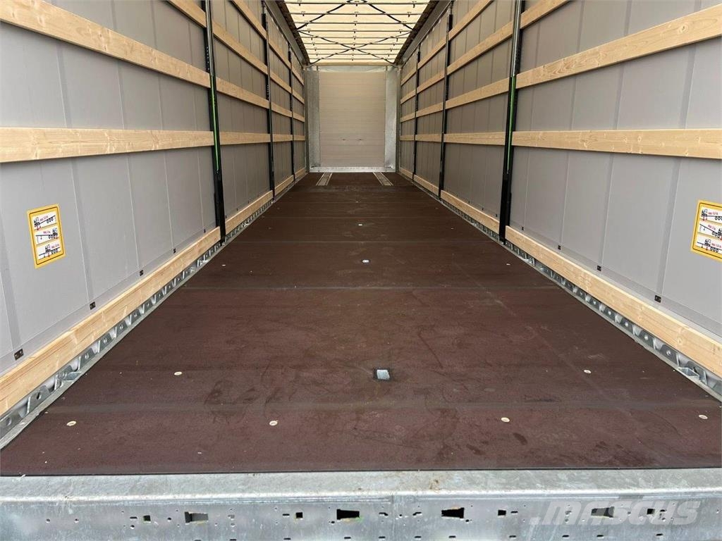 Hangler SDS-H 450 SCANDIC - hævetag - hæve aksel - truck b Tentinės puspriekabės