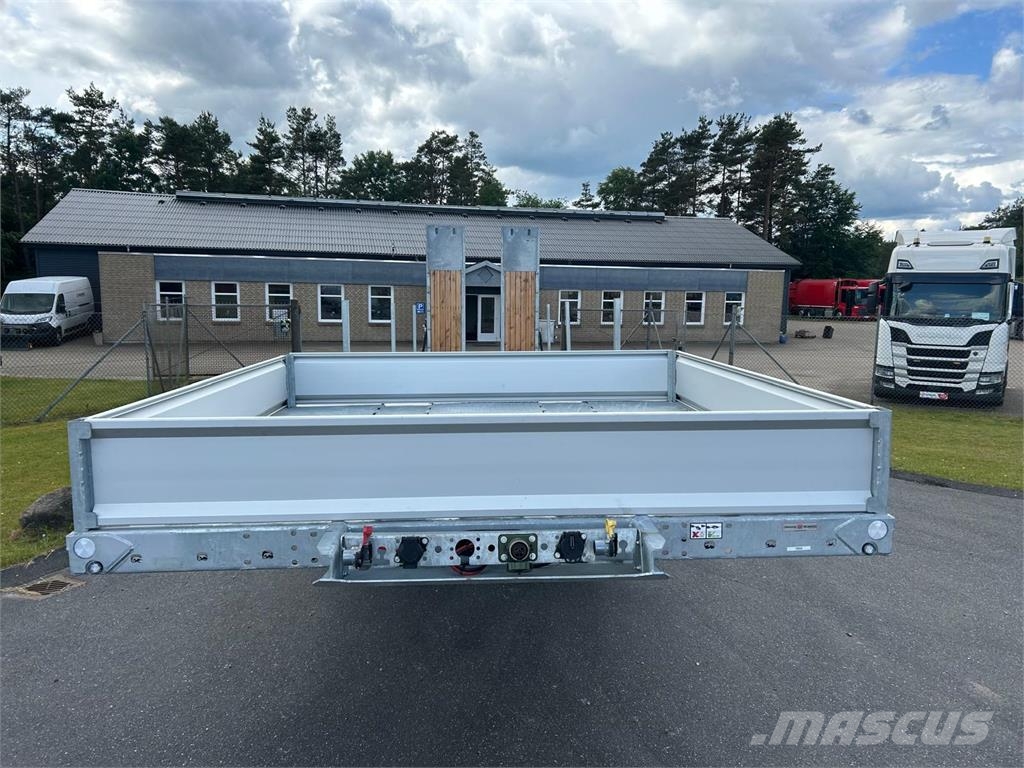 Hangler SDS-H 510-T 3-aks maskintrailer Diepladers