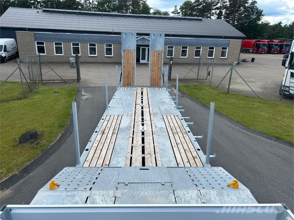 Hangler SDS-H 510-T 3-aks maskintrailer Diepladers