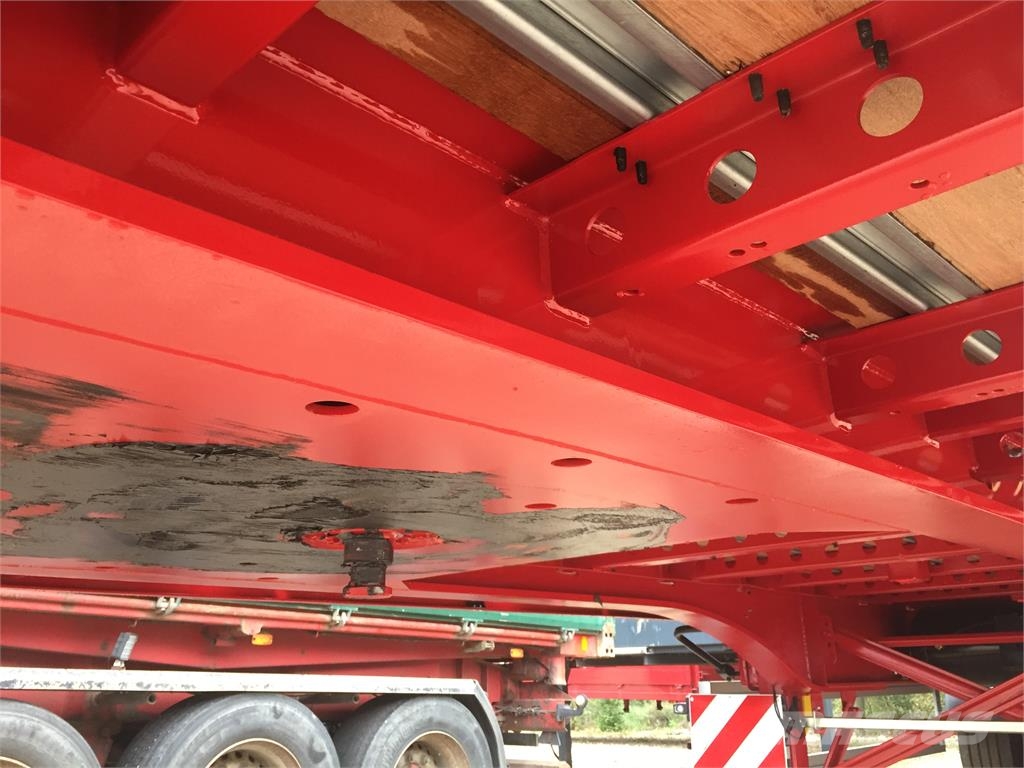 Hangler SVS 480 RH 200 4 akslet sværlast ligeud trailer Lavapuoliperävaunut
