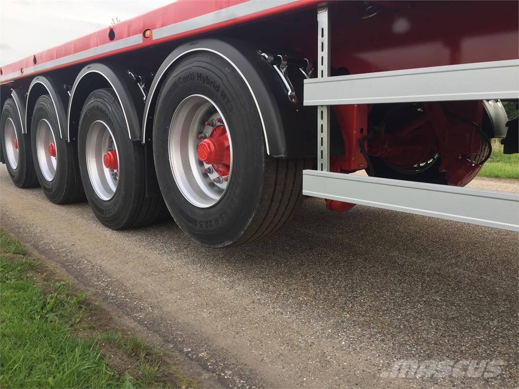 Hangler SVS 480 RH 200 4 akslet sværlast ligeud trailer Lavapuoliperävaunut
