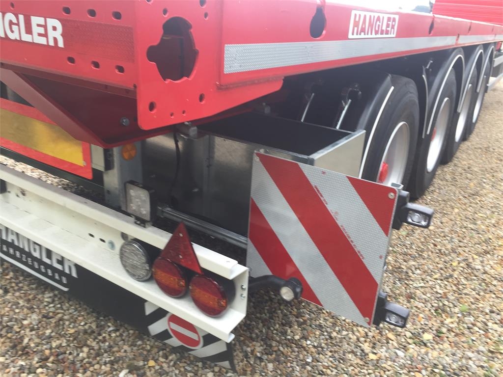 Hangler SVS 480 RH 200 4 akslet sværlast ligeud trailer Lavapuoliperävaunut
