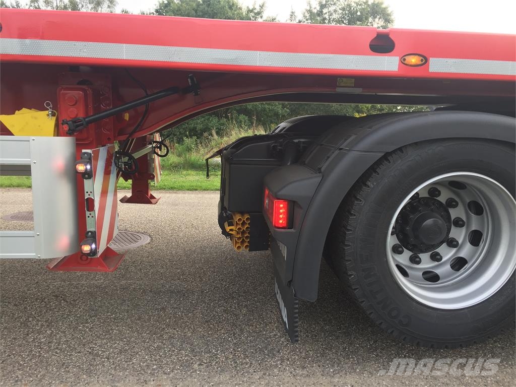 Hangler SVS 480 RH 200 4 akslet sværlast ligeud trailer Lavapuoliperävaunut