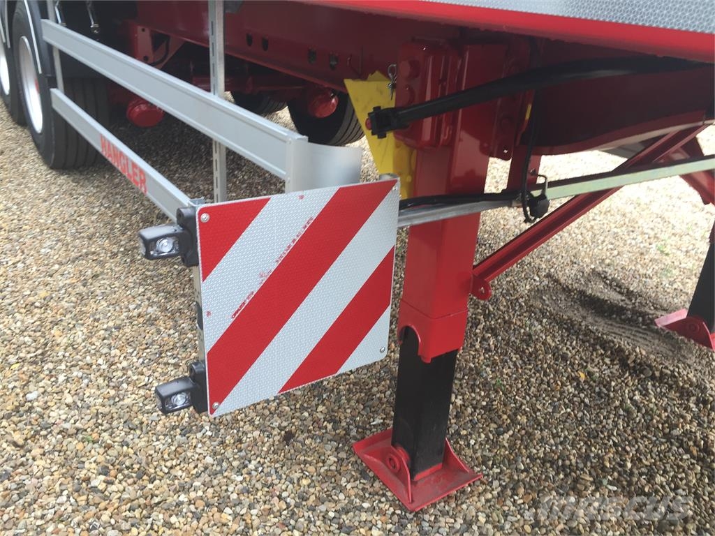 Hangler SVS 480 RH 200 4 akslet sværlast ligeud trailer Lavapuoliperävaunut