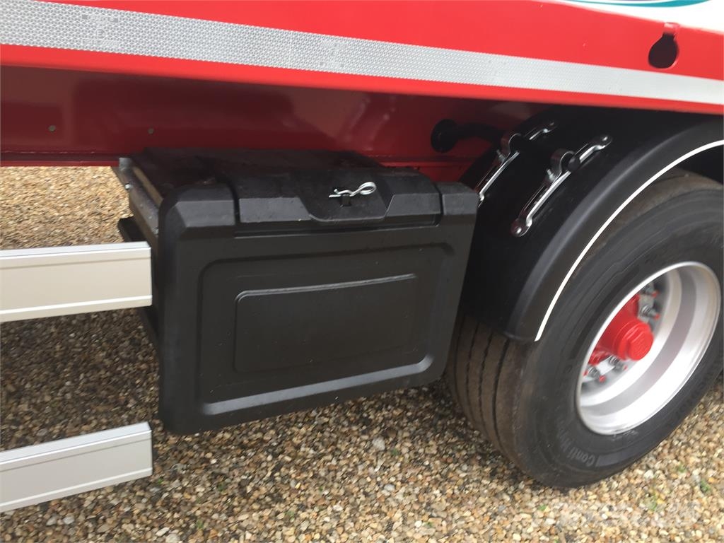 Hangler SVS 480 RH 200 4 akslet sværlast ligeud trailer Lavapuoliperävaunut