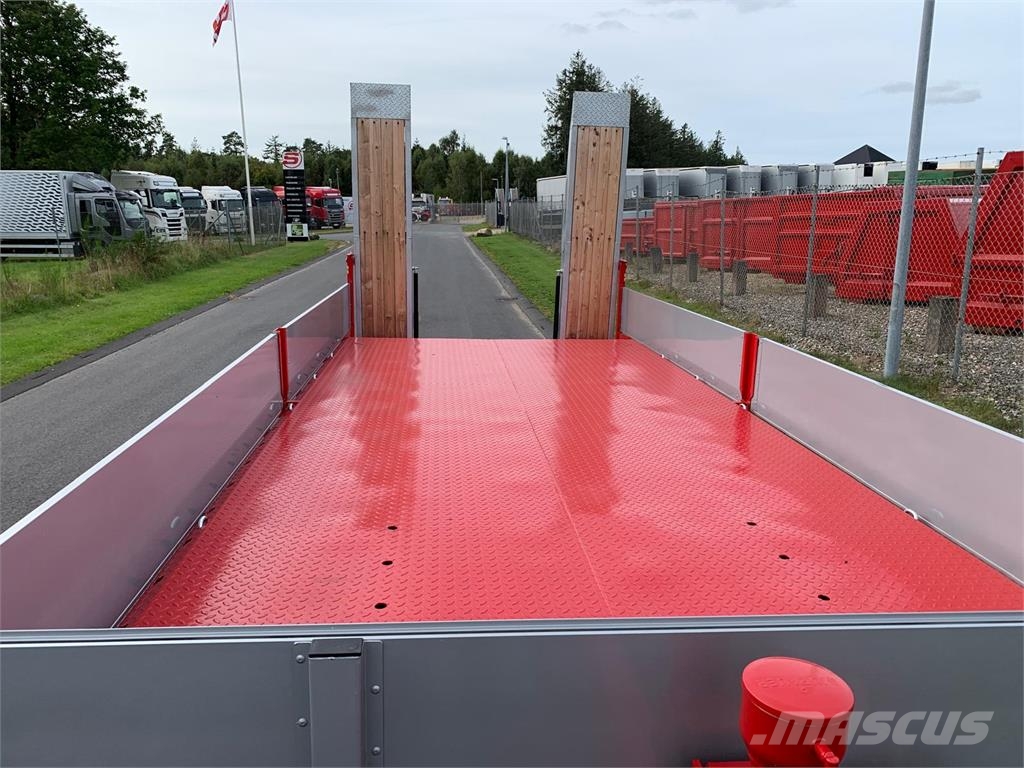 Hangler TPS-H 140 2 akslet kærre med ramper Maskintransporter