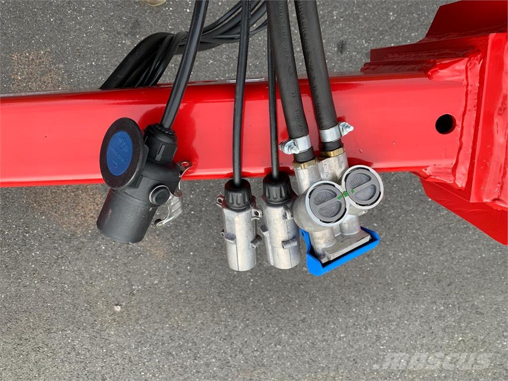 Hangler TPS-H 140 2 akslet kærre med ramper Maskintransporter