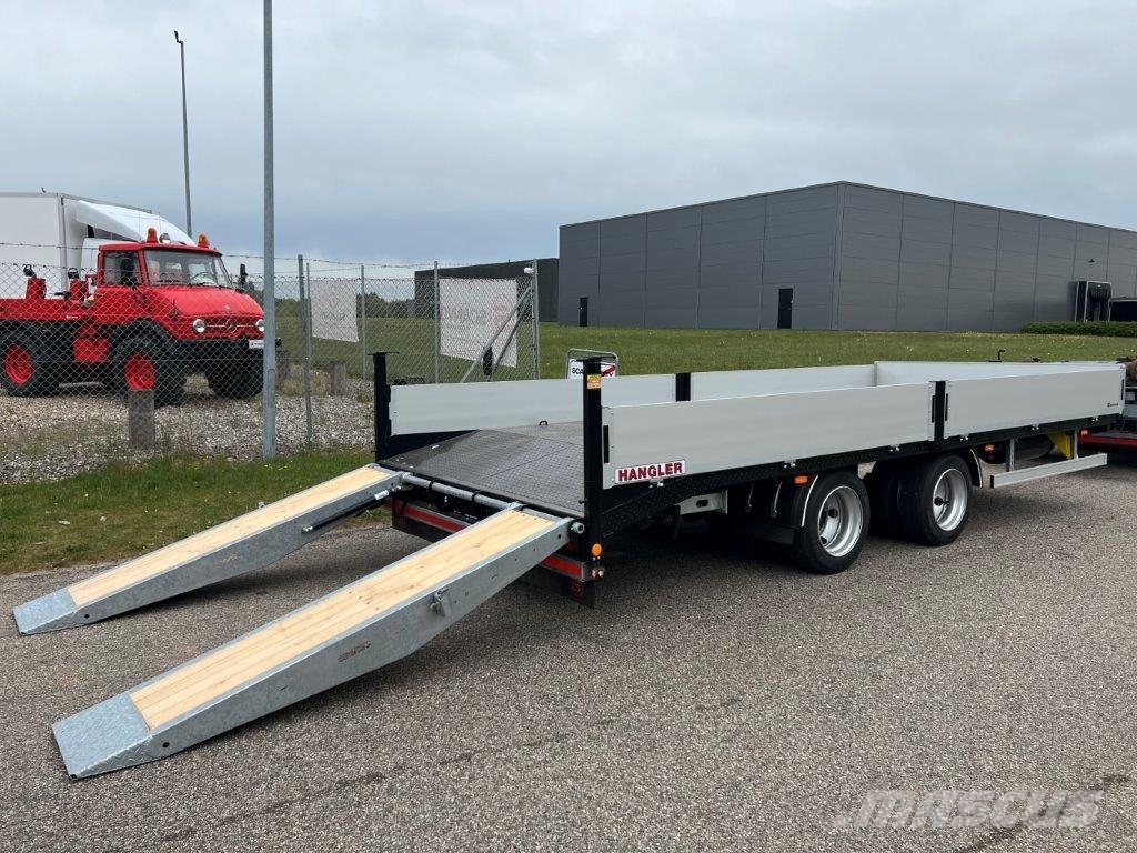 Hangler TPS-H 140 2 akslet kærre med ramper Nízko rámové nákladné automobily