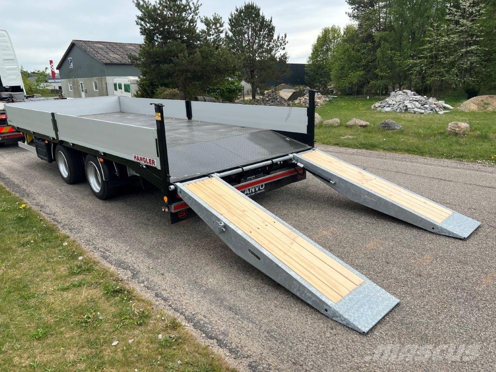 Hangler TPS-H 140 2 akslet kærre med ramper Nízko rámové nákladné automobily