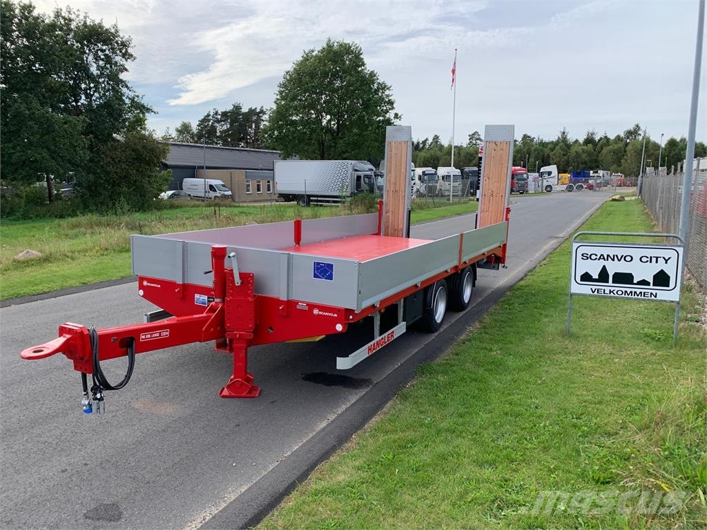 Hangler TPS-H 140 2 akslet kærre med ramper Maskintransporter
