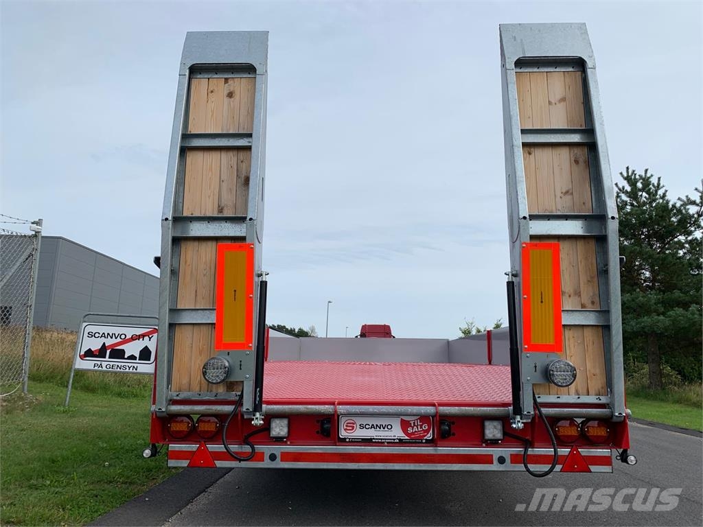 Hangler TPS-H 140 2 akslet kærre med ramper Maskintransporter