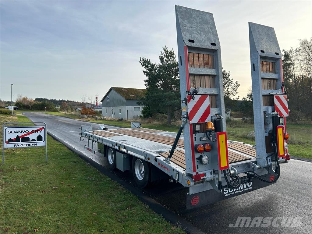 Hangler TPS-H 210 Jumbo-Z - 20 ton hydr. ramper Przyczepy niskopodłogowe