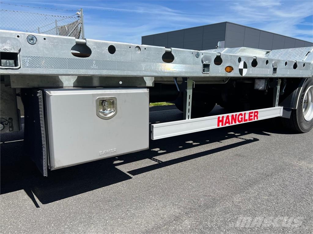 Hangler VTS-H 400 4 akslet - 2 delt ramper Tieflader