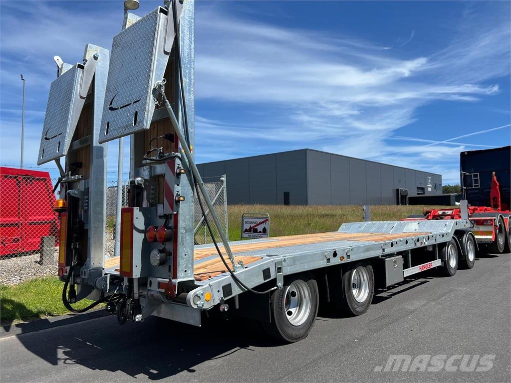 Hangler VTS-H 400 4 akslet - 2 delt ramper Tieflader