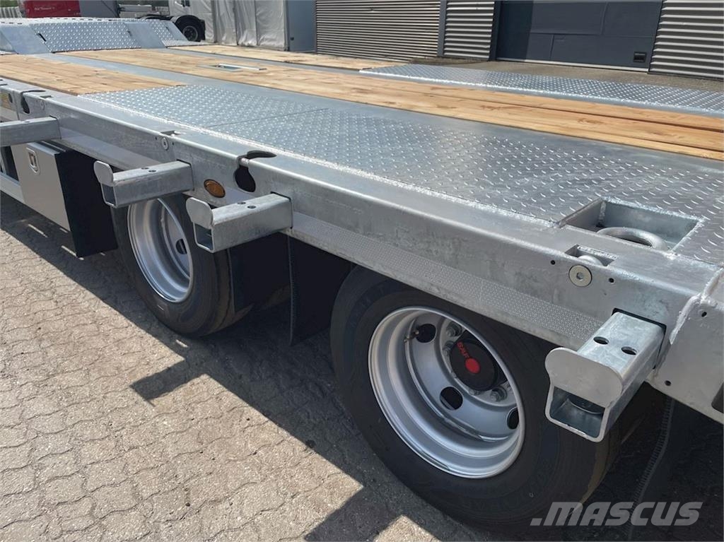 Hangler VTS-H 400 4 akslet - 2 delt ramper Tieflader