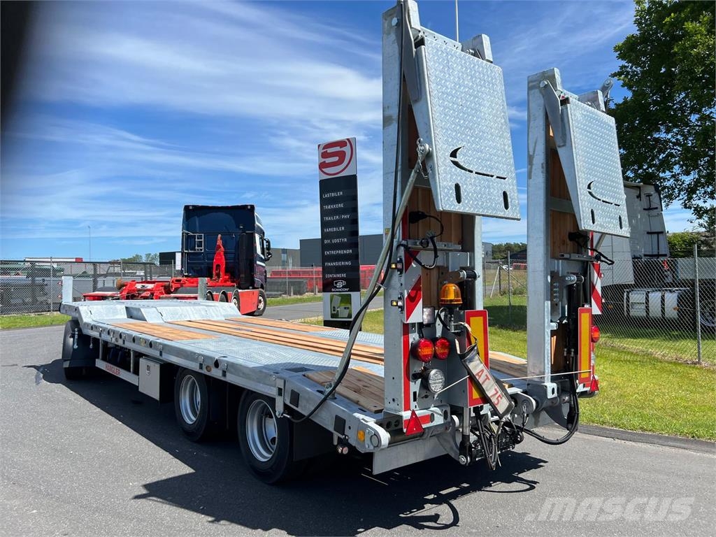 Hangler VTS-H 400 4 akslet - 2 delt ramper Tieflader