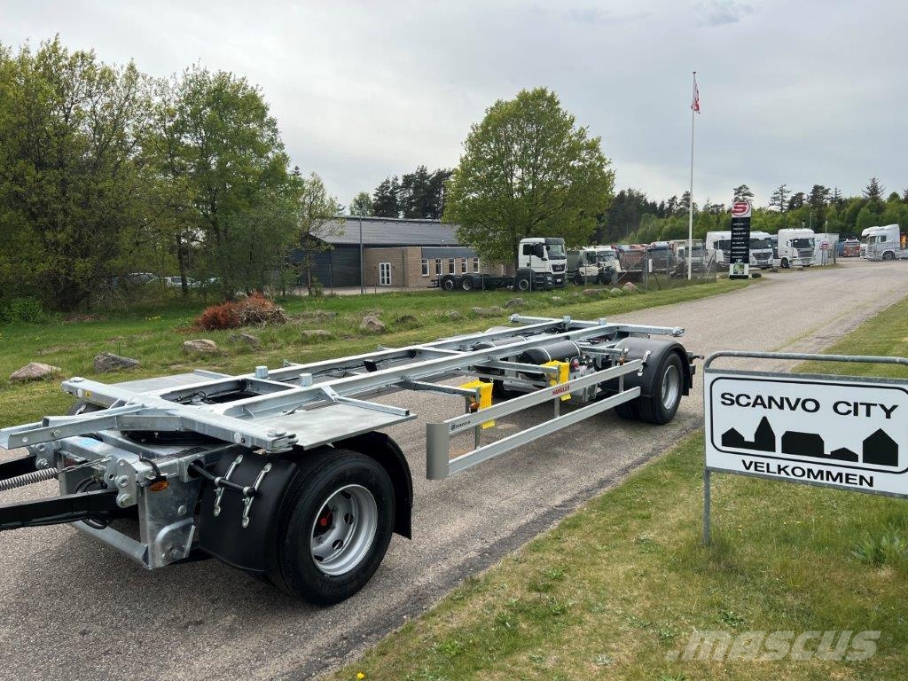 Hangler ZWP-H 200 Mega-ZL 20 ton مقطورات حاويات