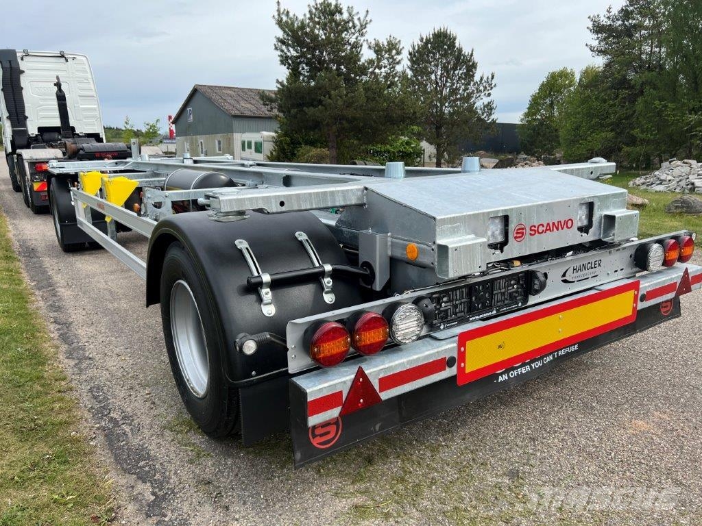 Hangler ZWP-H 200 Mega-ZL 20 ton مقطورات حاويات