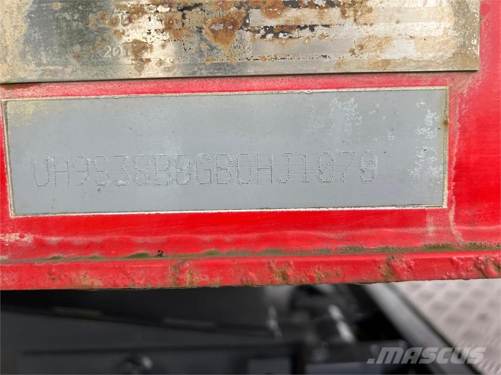 HK TIPPER S38B 25m3 alu kasse m-plastindlæg Benne semi remorque