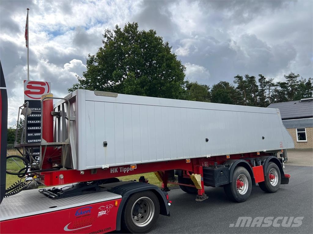 HK TIPPER S38B 25m3 alu kasse m-plastindlæg Benne semi remorque