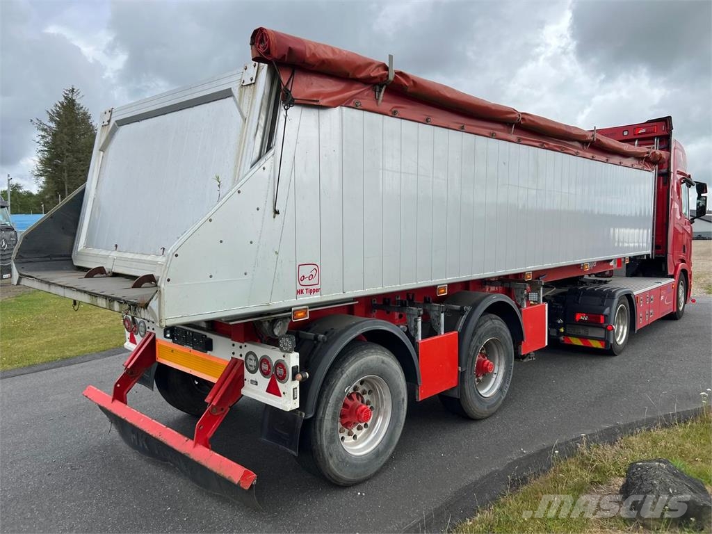 HK TIPPER S38B 25m3 alu kasse m-plastindlæg Benne semi remorque