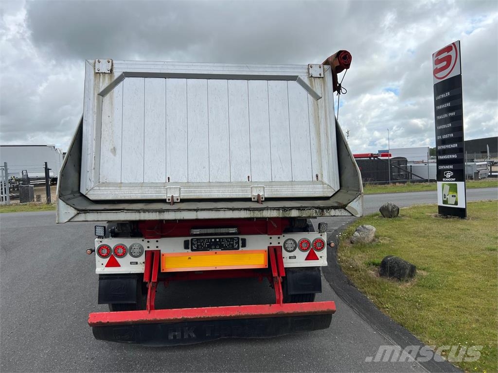 HK TIPPER S38B 25m3 alu kasse m-plastindlæg Benne semi remorque