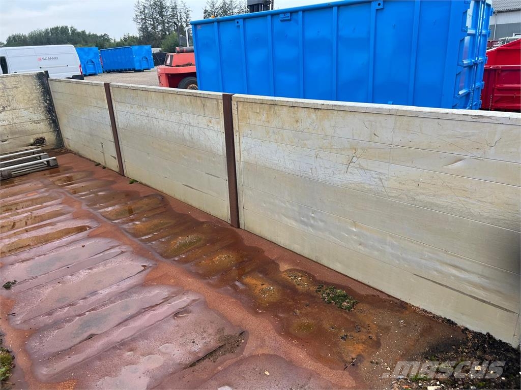 HMF 6650 mm - 2 delt - aut bagsmæk Cajas