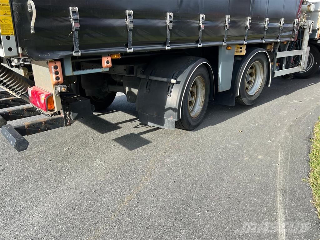HRD 10,2 mtr Multi city HMF 1823K3 kran - lift Muut puoliperävaunut
