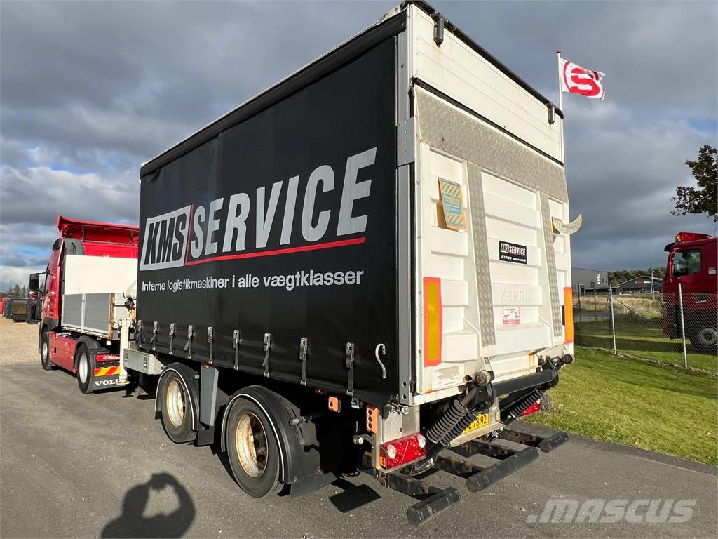 HRD 10,2 mtr Multi city HMF 1823K3 kran - lift Muut puoliperävaunut