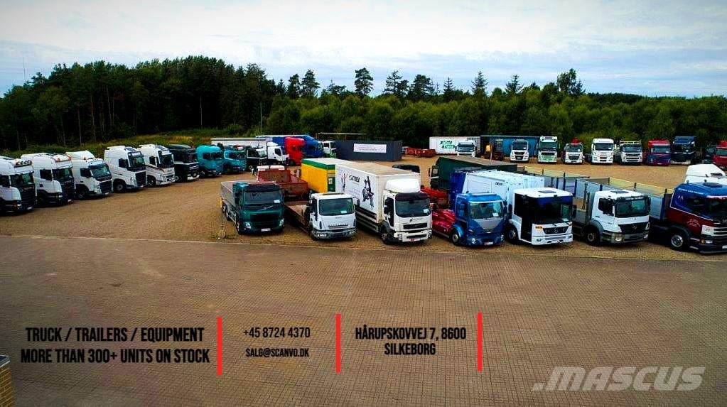 HRD 7 akslet - 84 ton blokvogn med ramper Plataformas bajas
