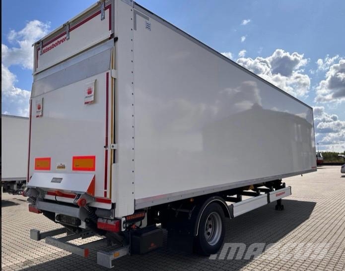 Kässbohrer 11 mtr boks 27 pallers - 2500 kg lift Semirremolques urbanos
